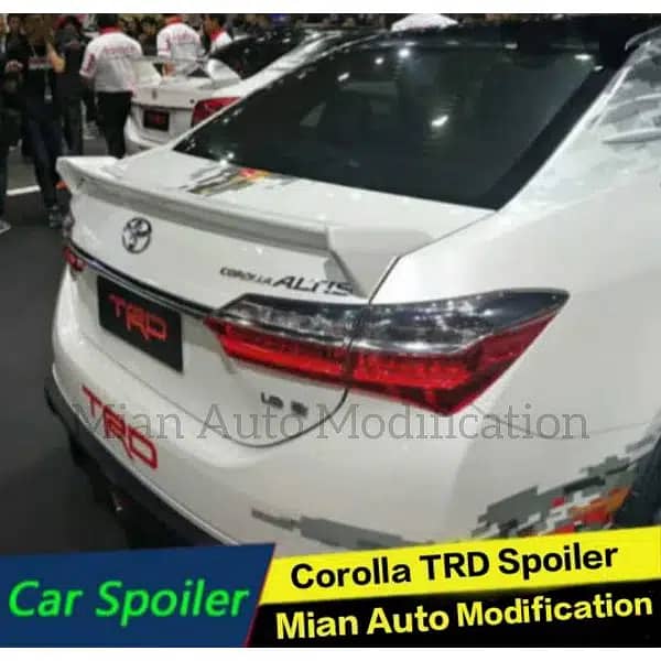 Civic Spoiler City Spoiler Corolla Spoiler Cultus Spoiler Alto Spoiler 4