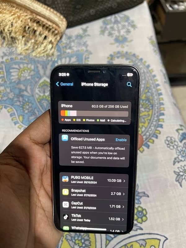 iphone X 256gb nonpta Active 8