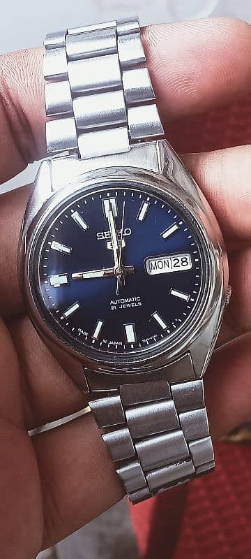 Seiko 5  watch 1