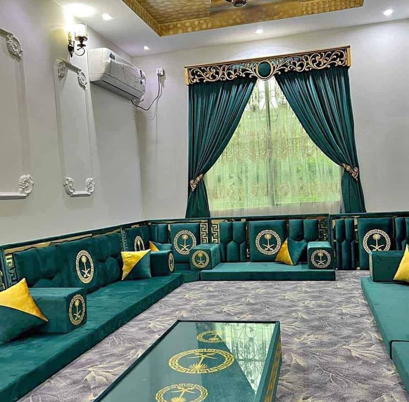 Arabic Majlis Sofa /Arbi Majlis | Saudi Majlis | Hujra Bethak | Sofa 1