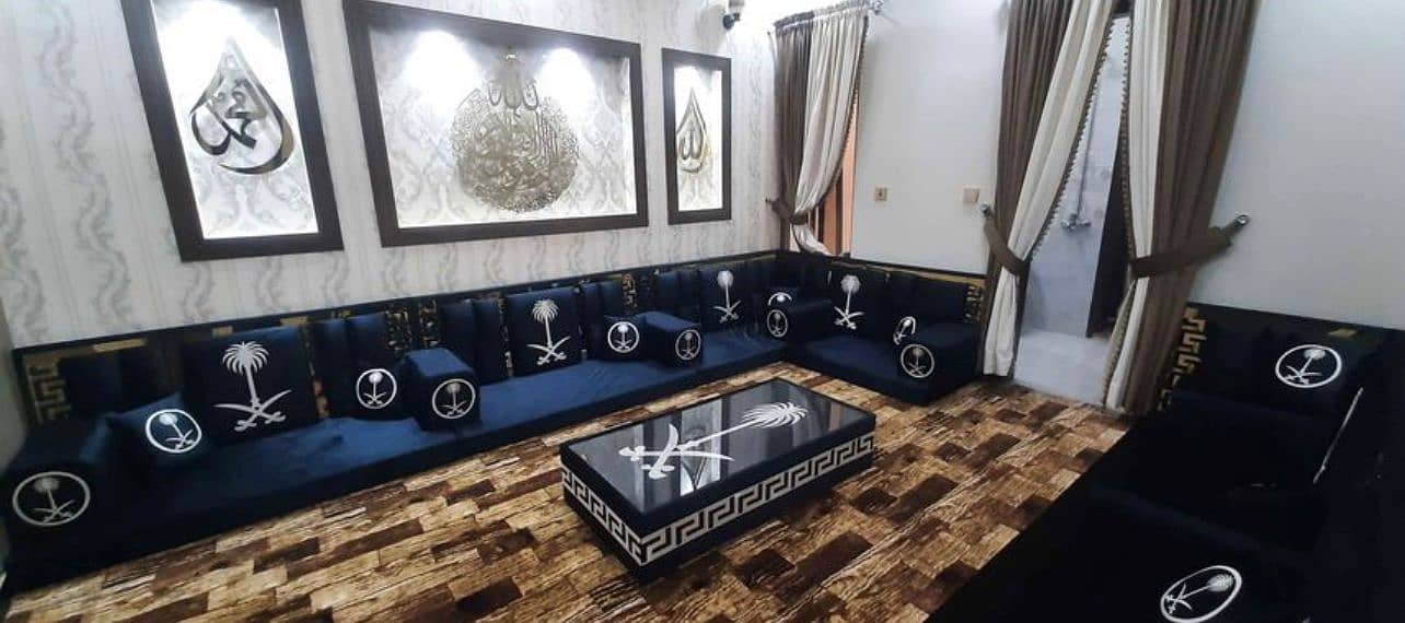 Arabic Majlis Sofa /Arbi Majlis | Saudi Majlis | Hujra Bethak | Sofa 3