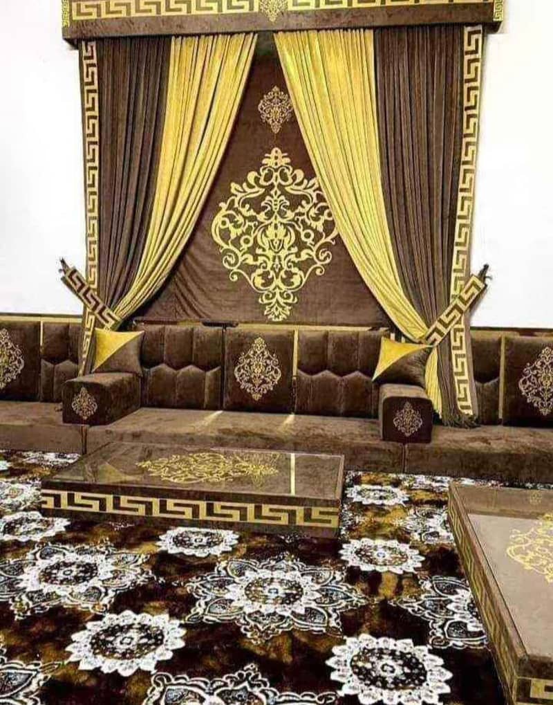 Arabic Majlis Sofa /Arbi Majlis | Saudi Majlis | Hujra Bethak | Sofa 5