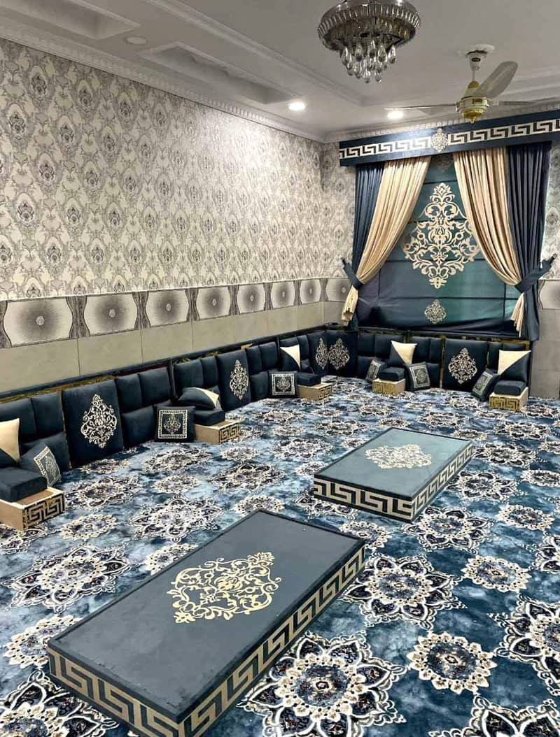 Arabic Majlis Sofa /Arbi Majlis | Saudi Majlis | Hujra Bethak | Sofa 10