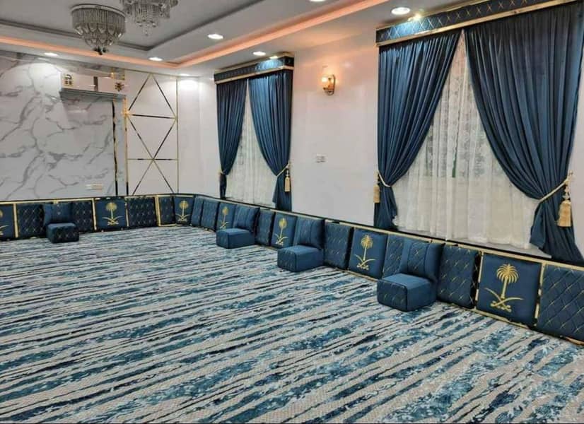 Arabic Majlis Sofa /Arbi Majlis | Saudi Majlis | Hujra Bethak | Sofa 12