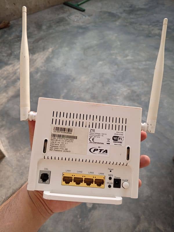 Ptcl modem devise 2