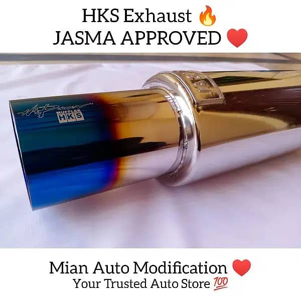 HKS EXHAUST JASMA Sports Exhaust Hks Muffler Alto spoiler City Spoiler 0