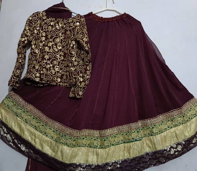 lehnga with kurti 0