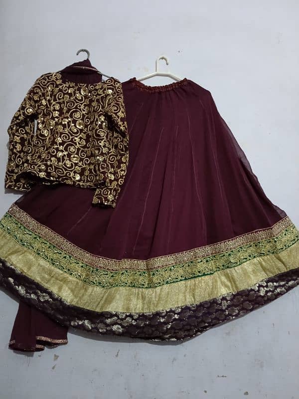 lehnga with kurti 2