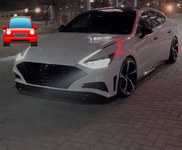 hyundai sonata n line bumper 0