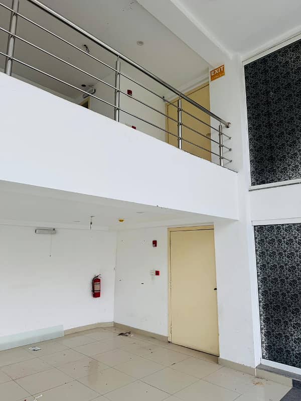 4 Marla Ground mezzanine floor available for rent in DHA Phase 7 0