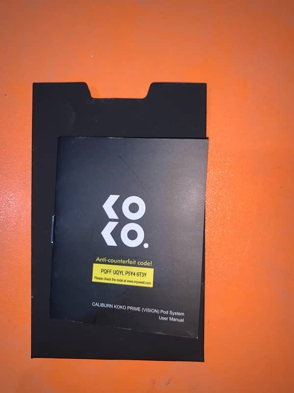 New Box Pack UWELL CALIBURN KOKO Prime (Vision) POD pod vape VAPE 10