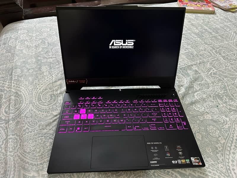 ASUS TUF Gaming laptop A15 Ryzen 7 6800HS RTX2050 8GB 512GB SSD rbg 9