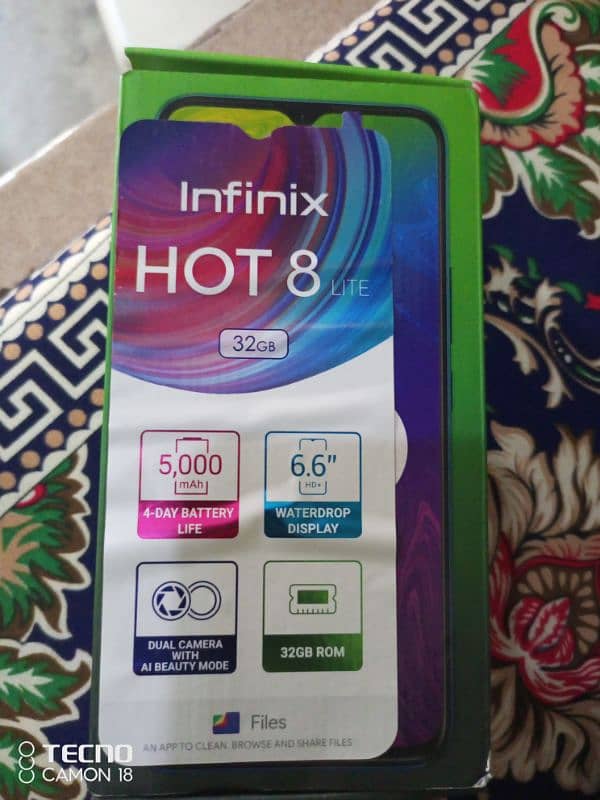 Infinix Hot 8 Lite 32Gb +2Gb 2