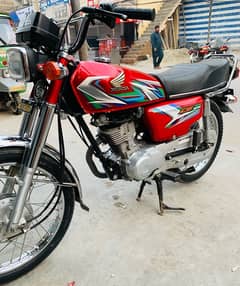 Honda cg/125 Model 2023 registration islamabad