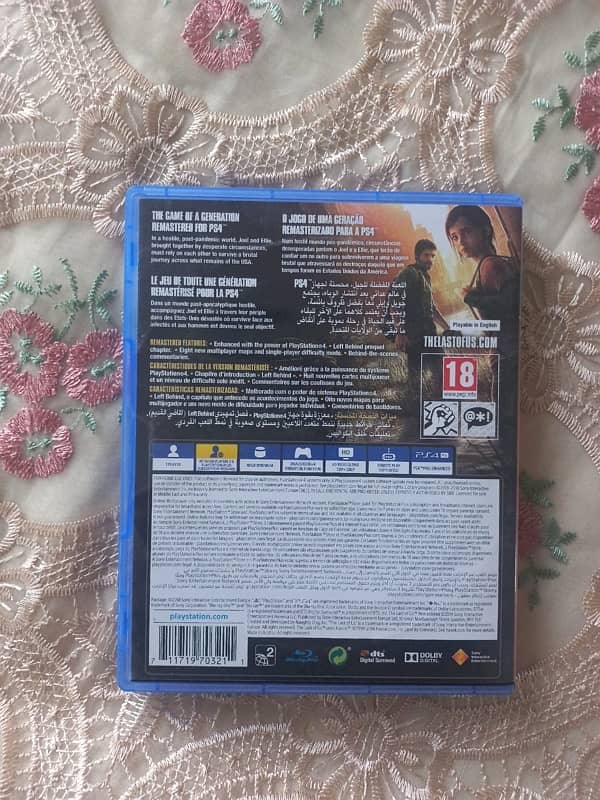 Last of Us Ps4 for sale 1