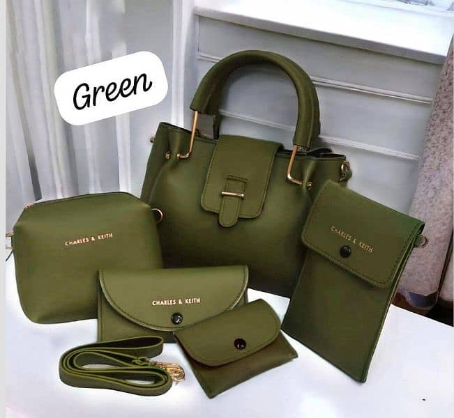 5 pcs women hand bags 0