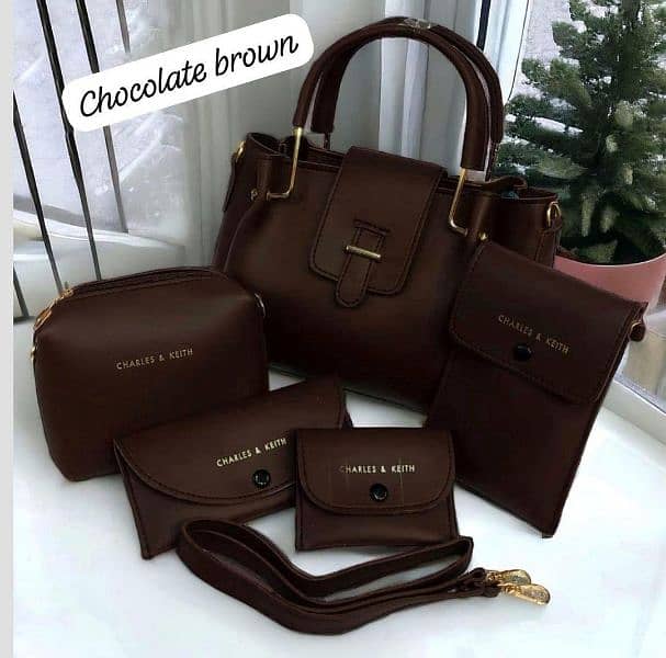 5 pcs women hand bags 2