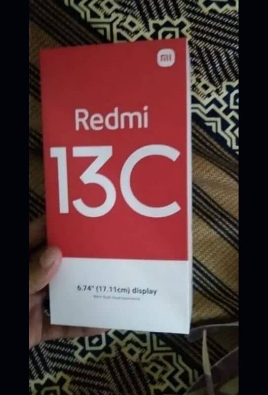 redmi 13c 4/128 processor mediatak hellio G85 10/10 condition 2