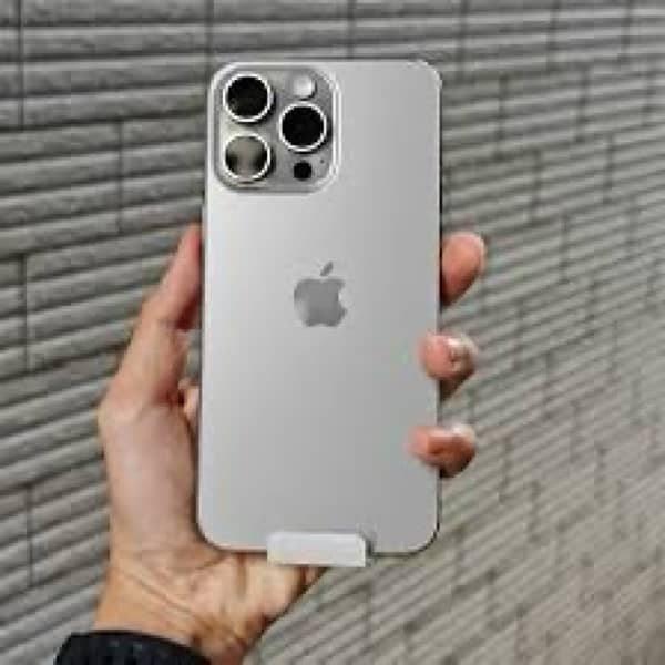 iphone 15 pro max white titanium 0