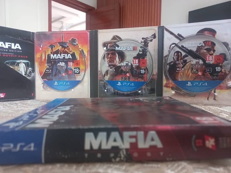 Mafia Trilogy PS4 Disks 1