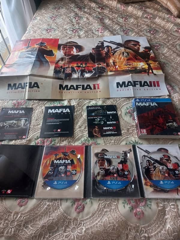 Mafia Trilogy PS4 Disks 2