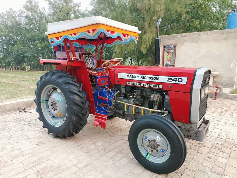 Milat Tractor Massey Ferguson 240 Model 2012 1