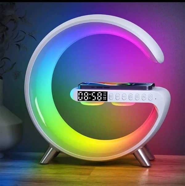 G Shaped Lamp - Bluetooth Speaker For PC & Mobile - 15W Wireless 2