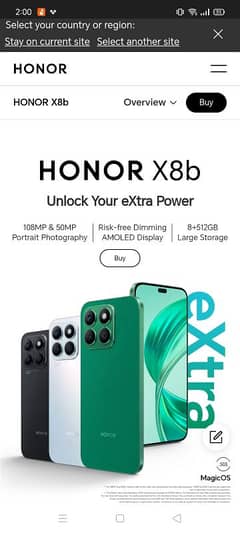 honor X series available ( 1 year replacement warranty)