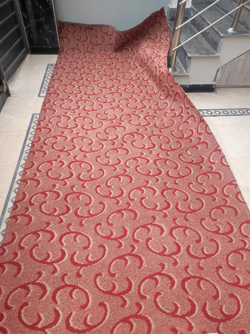 red printed carpet for sale 1