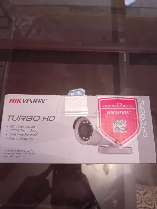 HIK VISION TURBO HD DVR. 7100 series. with cameras 2