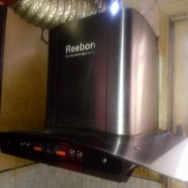 reebon company hood for kitchen used 0