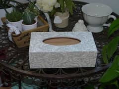 customised handmade tishu box