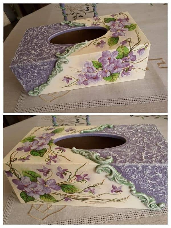 customised handmade tishu box 9