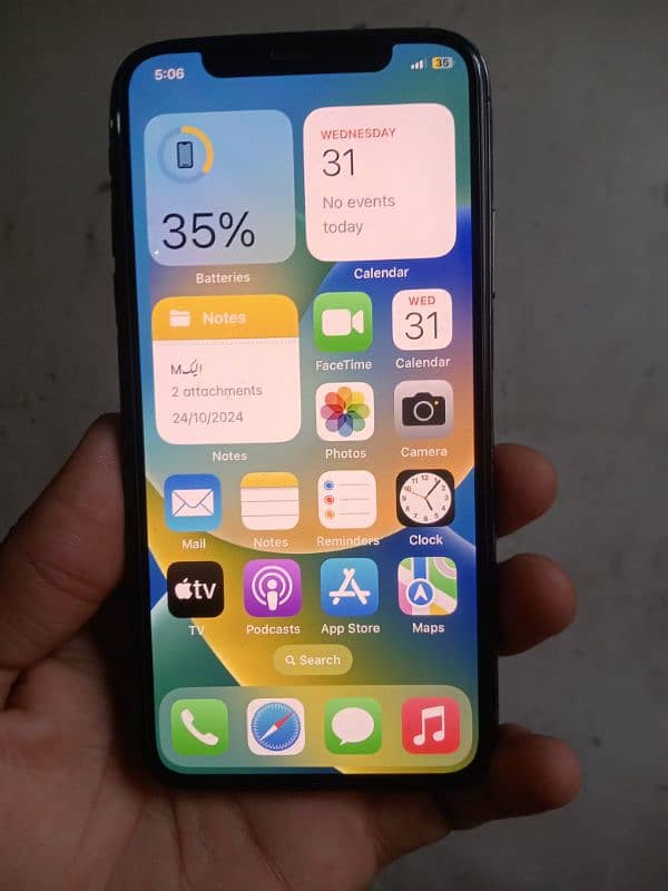 iPhone x 256 GB PTA face ID to tune okay urgent sale 11