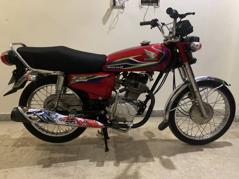 Honda CG 125 Good condition argent sale 9