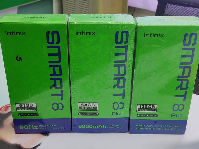 infinix Smart 7 HD & Infinix Smart 8 & 8 pro & 8 plus 2