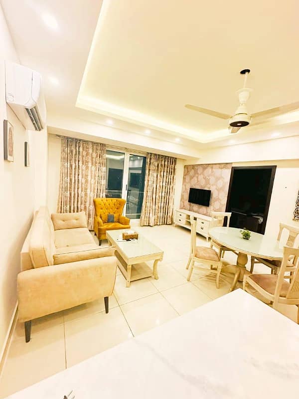 Daily basis 1 BHK furnished Luxurious apartment available 7