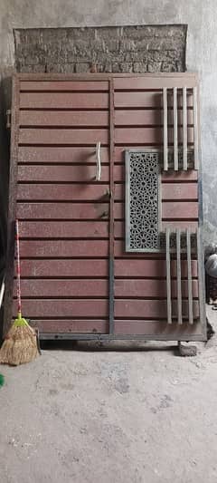 iron door  gate urgent  for sale