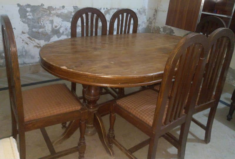 Dining table and chairs 4