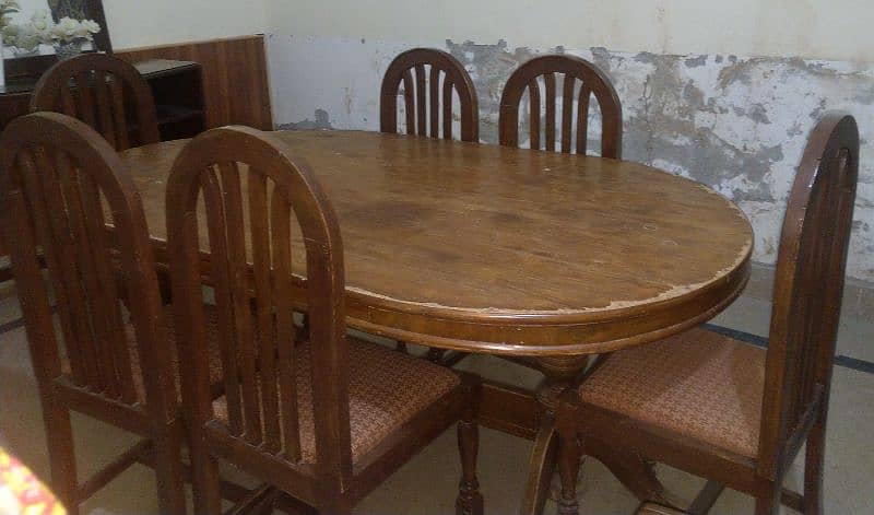 Dining table and chairs 9