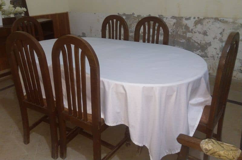 Dining table and chairs 11