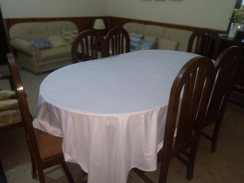 Dining table and chairs 12