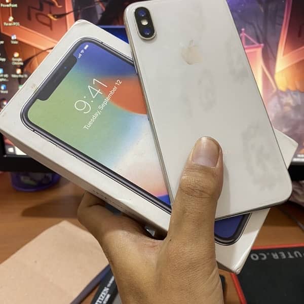 Iphone X 256gb PTA approved . 1