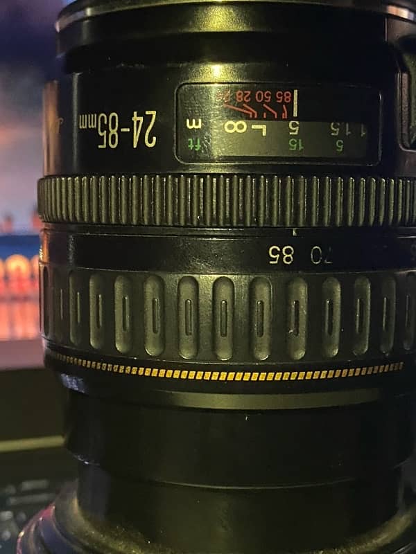 Canon lense 24-85mm ( ultra sonic ) 5