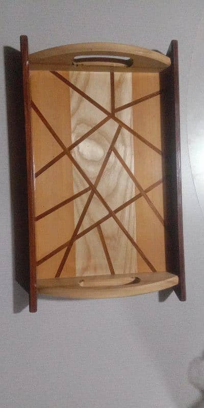 handmade wooden tray for kitchen 0