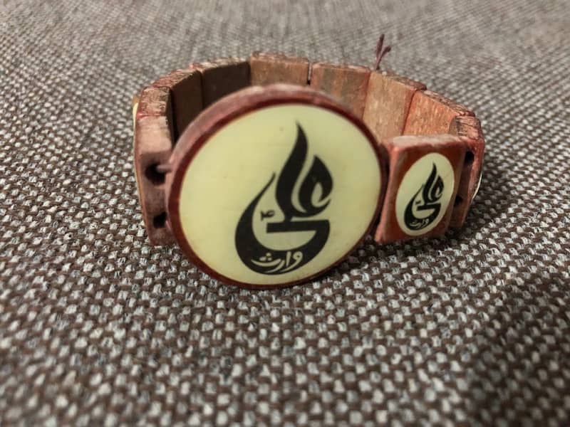 Ali waris bracelet . it is beautiful wooden bracelet 1