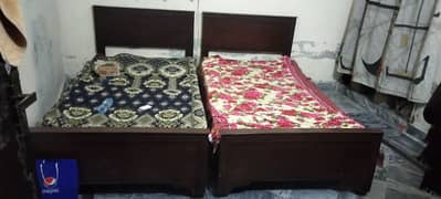 2 single bed