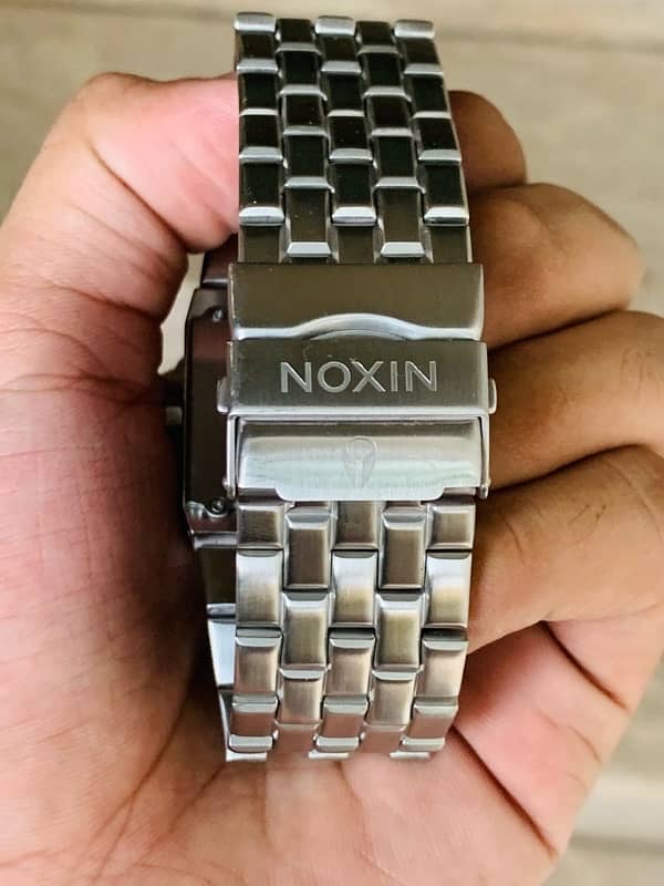 NIXON The Ticket A1262 - Silver/Black Men’s Original Watch 5