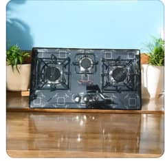 Marshal Stainless Steel Hob 3 Burner / Kitchen Stove/ Chula 0