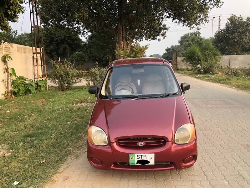 Hyundai Santro 2002 better than mehran cultus alto 0